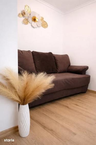 Apartament cu 2 camere semidecomandat, mobilat în Băneasa