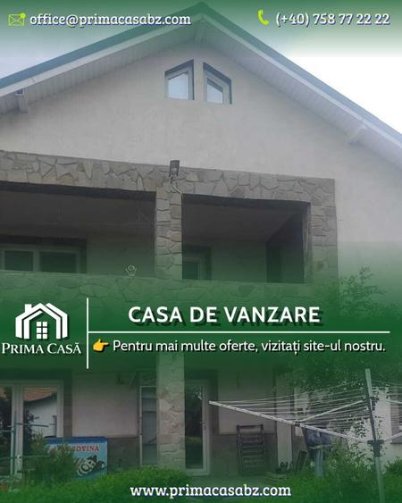 Casă individuală cu 5 camere cu Canalizare în Spătaru