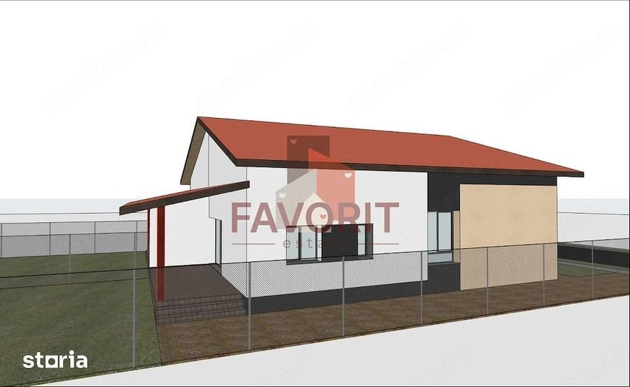 Casă cu 3 camere cu Teren 300 Mp în Săcălaz