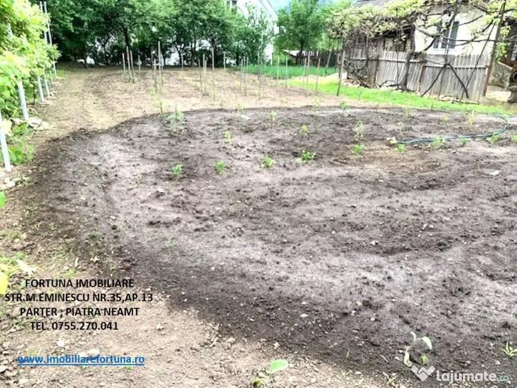 Casă cu 2 camere cu Teren 900 Mp în Central