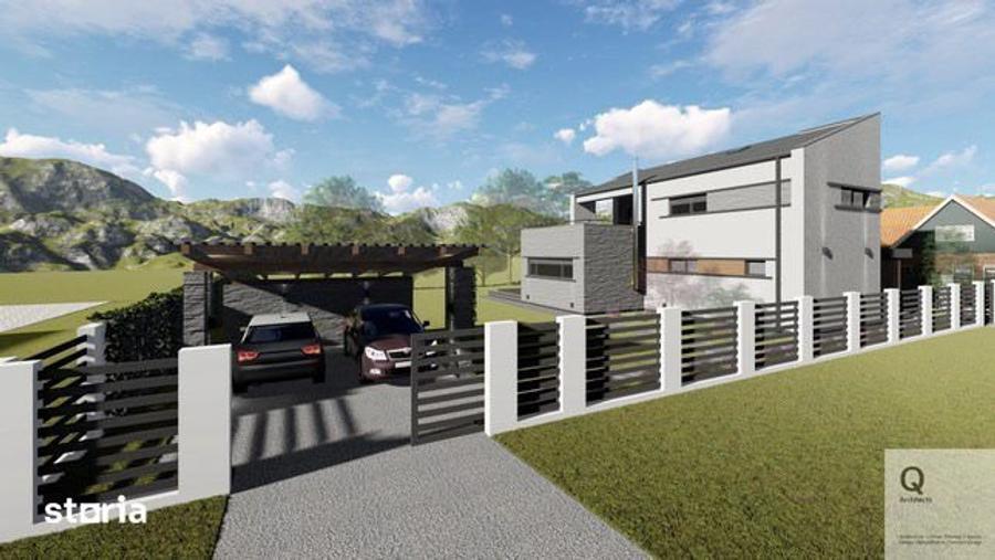 Casă cu 5 camere cu Teren 2135 Mp în Buteni
