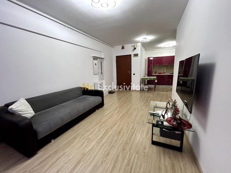Apartament cu 2 camere semidecomandat, mobilat în Apărătorii Patriei
