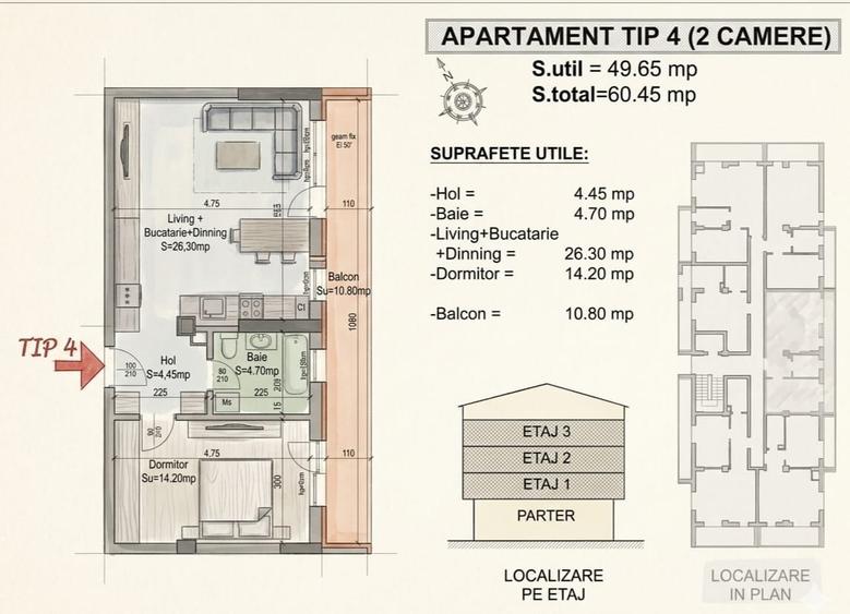 APARTAMENT 2 CAMERE IULIU MANIU BLOC NOU 10 MINUTE METROU - 9