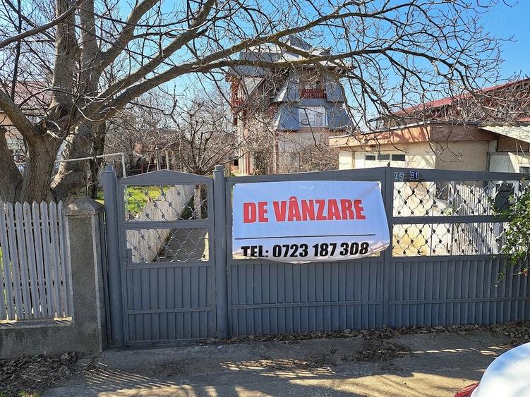 Casă cu 2 camere cu Teren 1000 Mp în Vânători