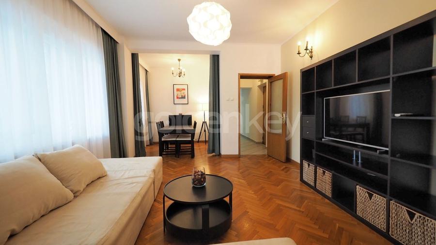Apartament cu 2 camere semidecomandat, mobilat în Dorobanți