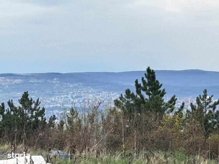 Teren cu panorama/ Dealul Fanatelor-7 km de Auchan - 1