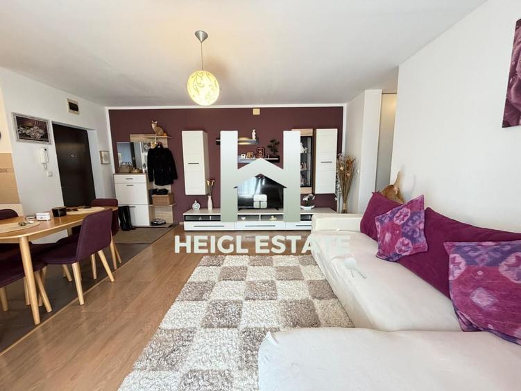 Apartament cu 2 camere semidecomandat, mobilat în Giroc