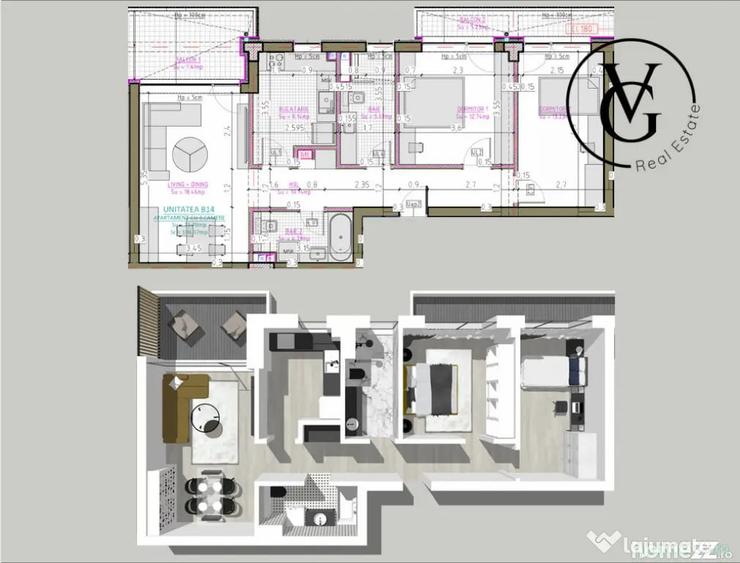 Apartament cu 3 camere - complex premium - Blue Bike EDEN - Constanta (Constanta) - 18