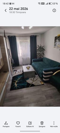 Apartament cu 2 camere decomandat în Lipovei