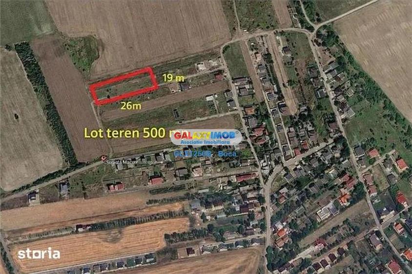 Teren Construcții intravilan de 500 mp, în Corbeanca