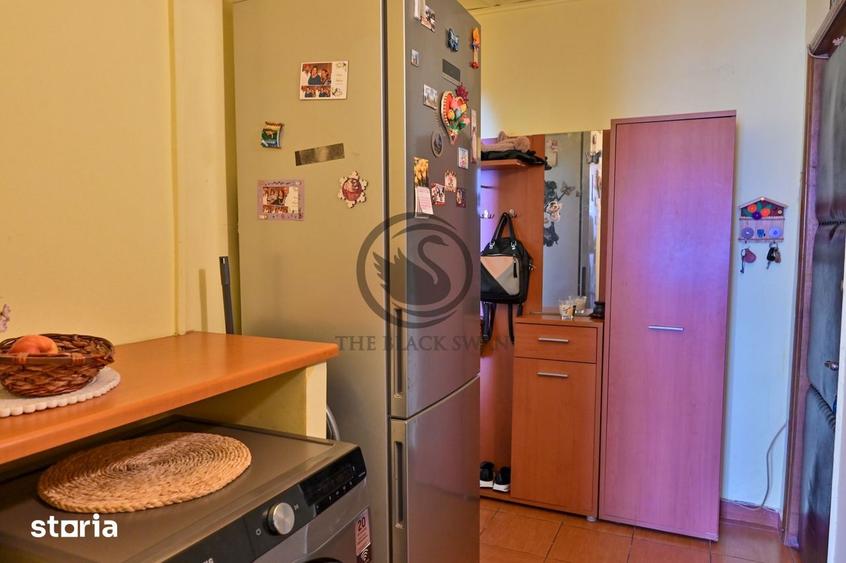 Apartament cu 3 camere semidecomandat, mobilat în Malu Roșu