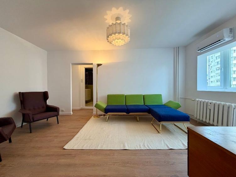 Apartament cu 2 camere semidecomandat, mobilat în Ștefan cel Mare