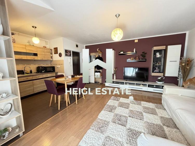 Apartament cu 2 camere semidecomandat, mobilat în Giroc