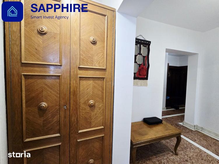 Apartament cu 3 camere decomandat, mobilat în Victoriei
