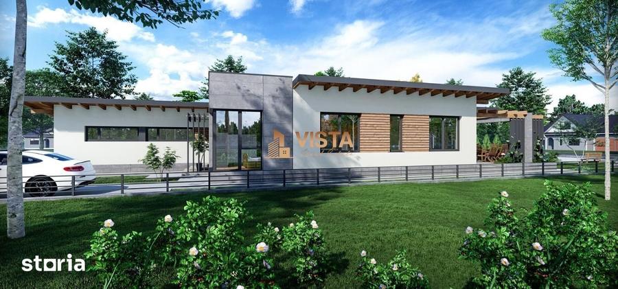 Casă cu 5 camere cu Teren 700 Mp în Stupini