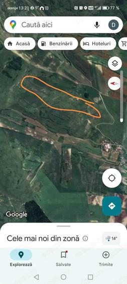 Teren de 11600 mp, în Dumitra