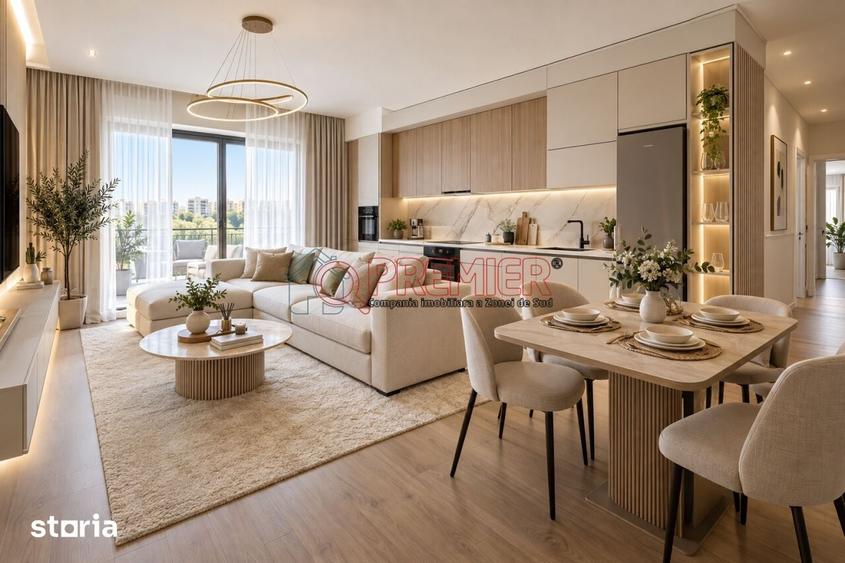 Apartament cu 3 camere în Progresul