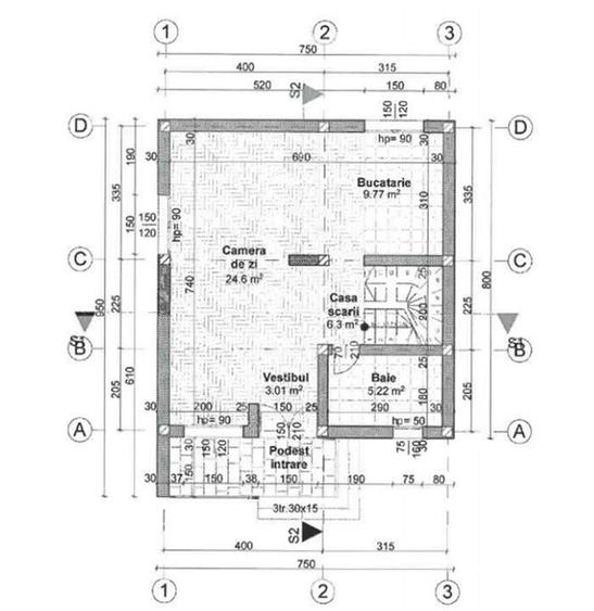 Casă individuală cu 4 camere cu Canalizare în Dragomirești-Vale