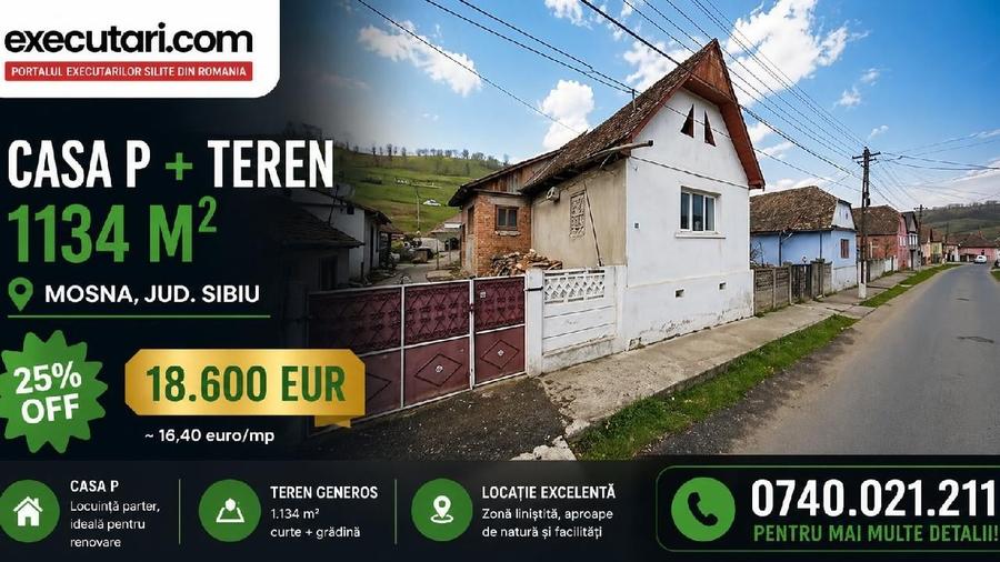 Casă individuală cu 4 camere în Moșna