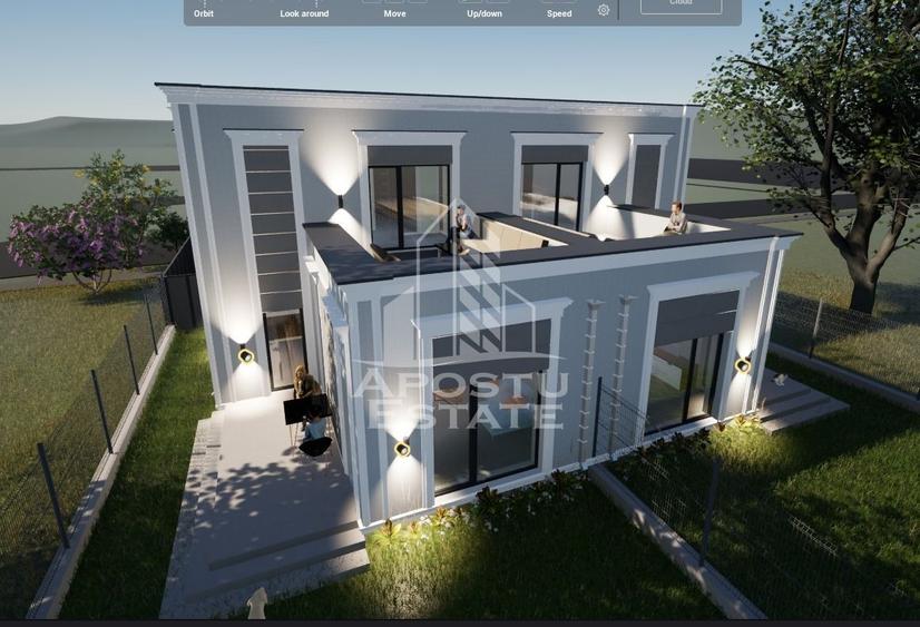 Duplex cu 4 camere cu Canalizare în Ghiroda