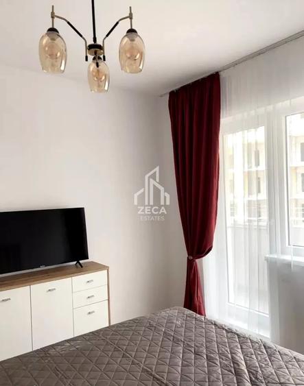 Apartament cu 2 camere semidecomandat, mobilat în Popești-Leordeni