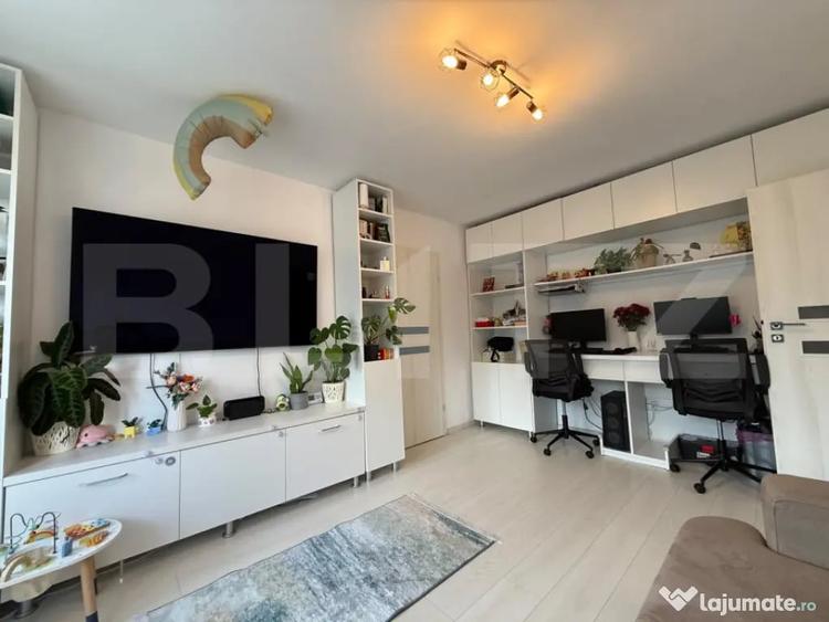 Apartament cu 2 camere semidecomandat în Central