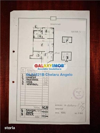 Apartament cu 2 camere în Centrul Civic