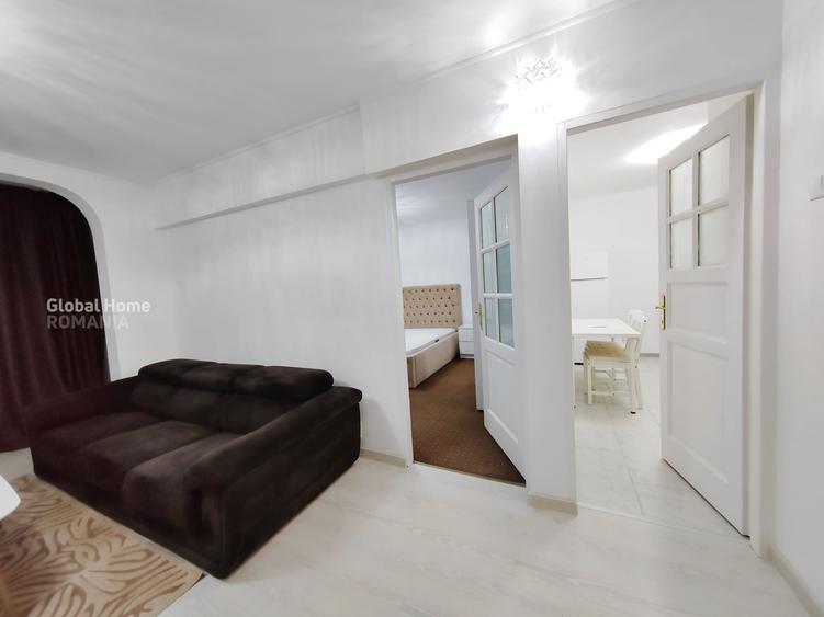 Apartament cu 2 camere semidecomandat, mobilat în Tineretului