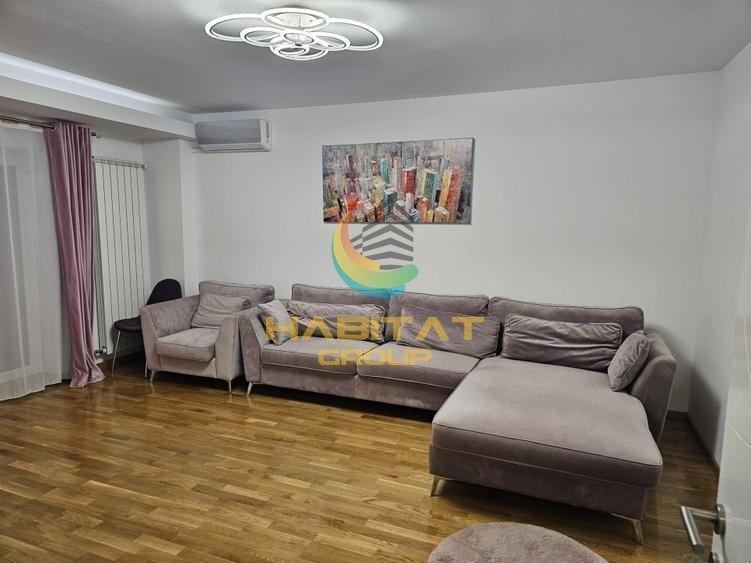 Apartament cu 3 camere decomandat, mobilat în Decebal