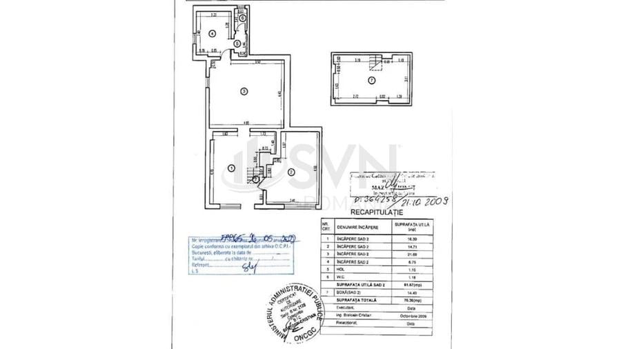 Spațiu comercial, de 76 mp, în Cișmigiu