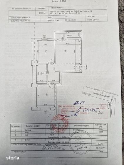 Apartament cu 2 camere în Ciurea