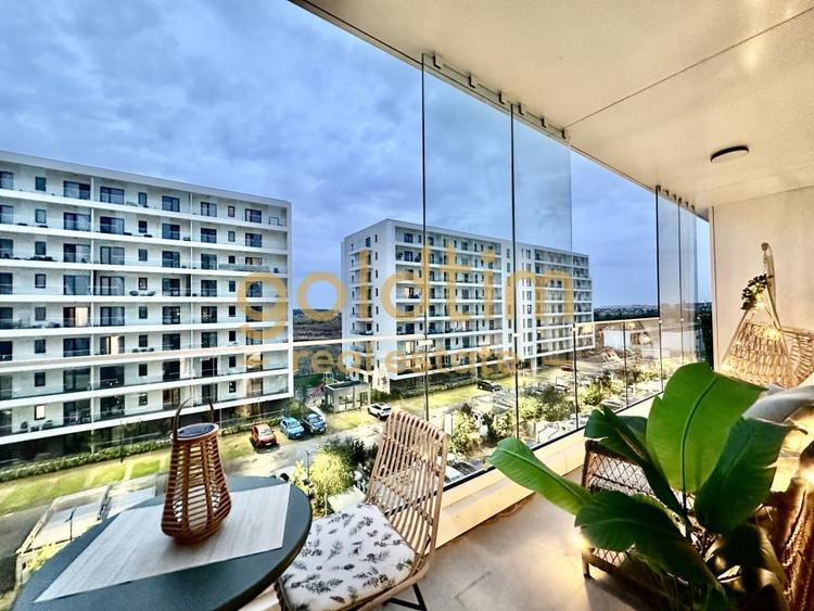 Apartament cu 2 camere decomandat, mobilat în Pipera