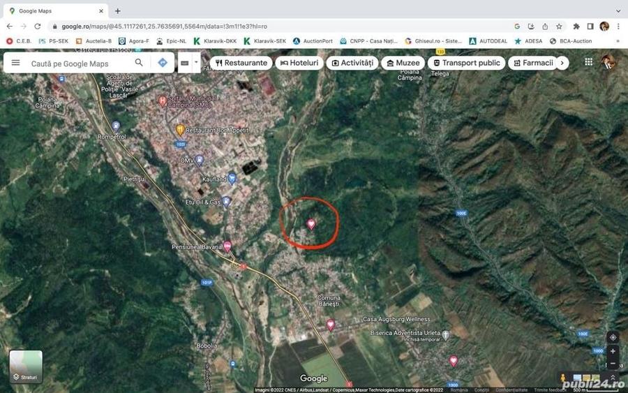 Casă cu 9 camere cu Teren 1804 Mp în Câmpina