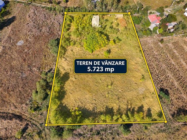 Teren Construcții intravilan de 5723 mp, în Beștepe
