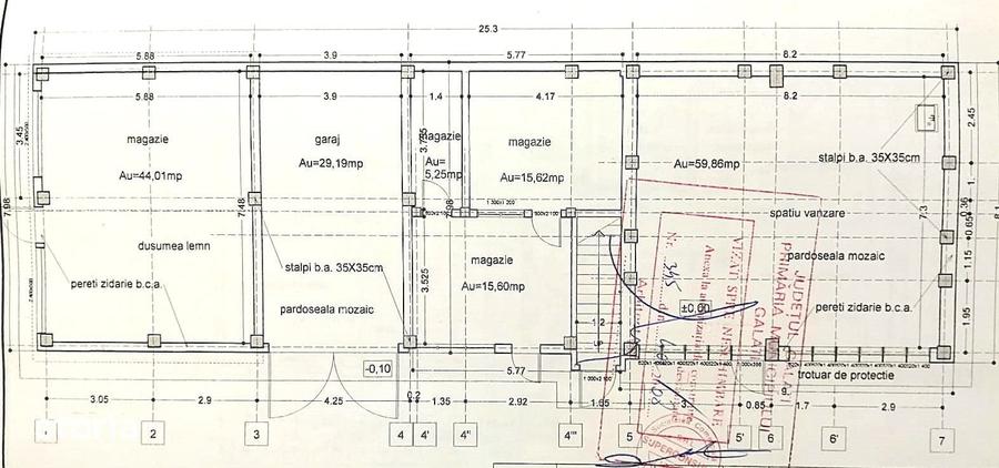 Spațiu comercial, de 275 mp, în Central