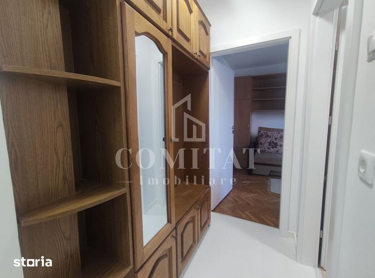 Apartament cu 3 camere decomandat, mobilat în Plopilor