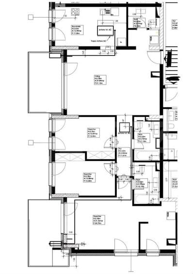 Apartament cu 4 camere decomandat, mobilat în Gheorgheni