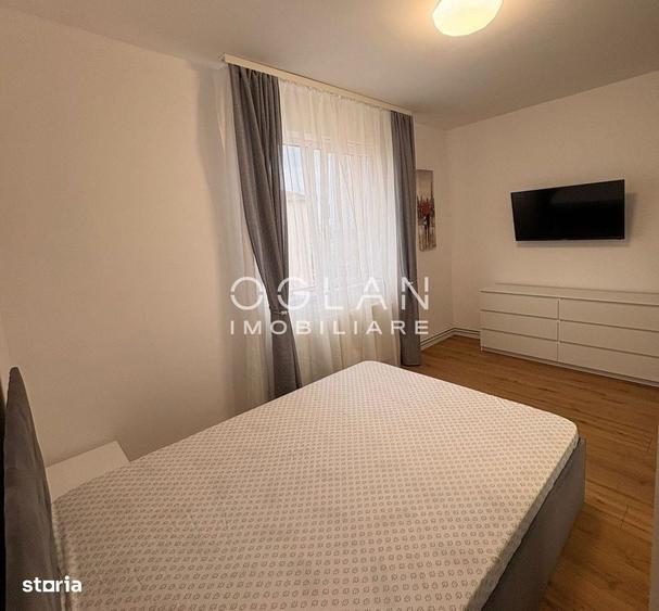 Apartament 3 cam. balcon, mobilat/utilat Rahovei, COMISION 0% - 5