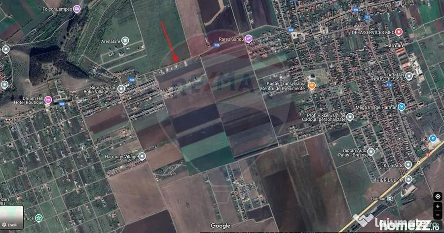 Teren de 942 mp, în Hărman