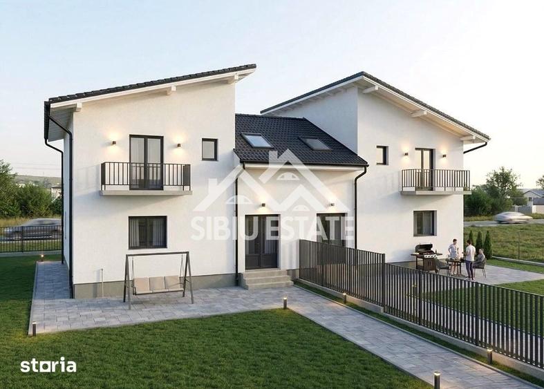 Casa noua 5 camere 3 bai, curte mare - 10