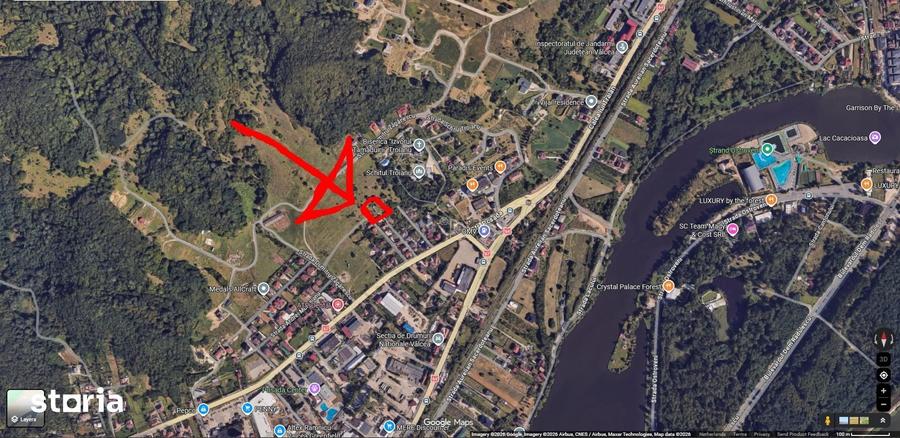 Teren de 428 mp, în Troianu