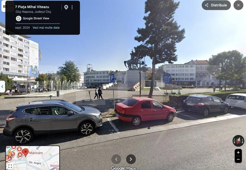 Apartament cu 2 camere semidecomandat, mobilat în Central