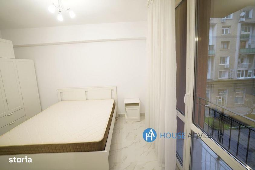 Apartament cu 2 camere, mobilat în Calea Victoriei