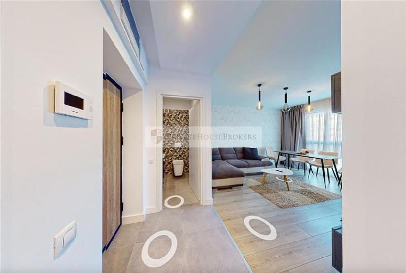Apartament cu 2 camere decomandat, mobilat în Pipera