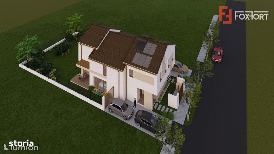 Duplex cu 4 camere de vanzare in localitatea Dumbravita - 1