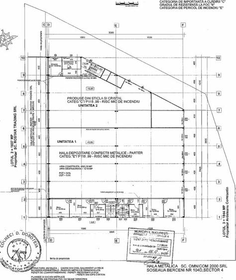 Spațiu comercial, de 700 mp, în Berceni