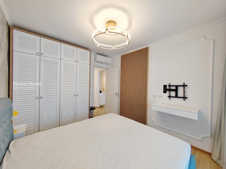 Apartament cu 2 camere semidecomandat, mobilat în Floreasca