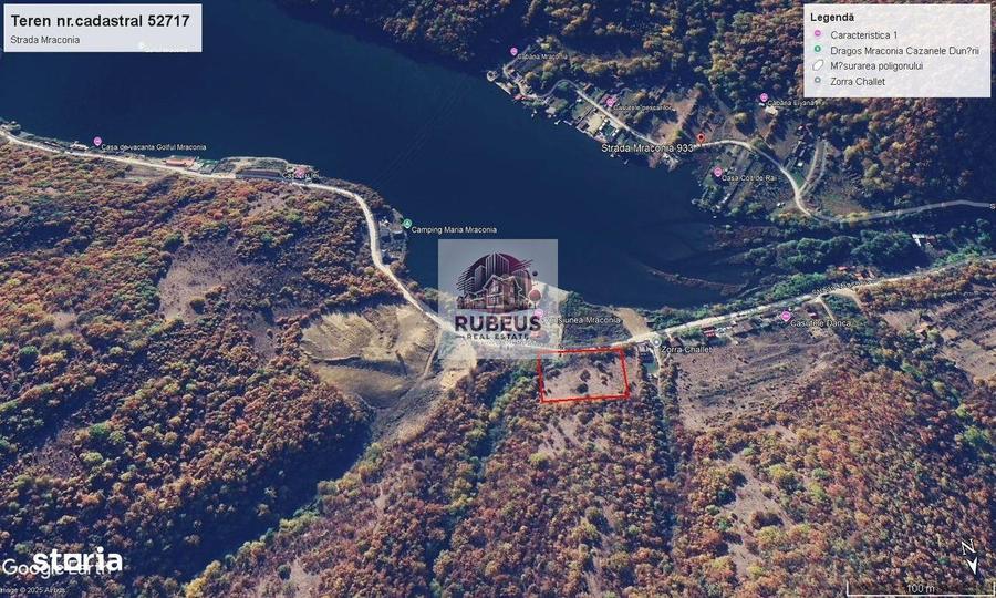 Teren de 2580 mp, în Dubova