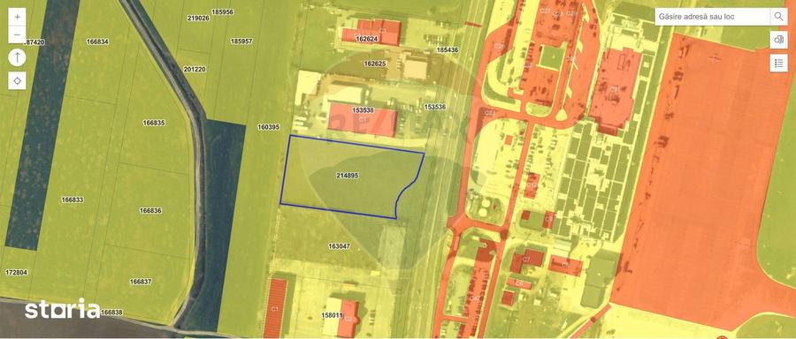 Teren 7,868mp, sensul giratoriu Aeroportul Oradea / DN E71 - 6