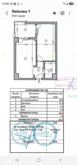 Apartament cu 2 camere în Rahova